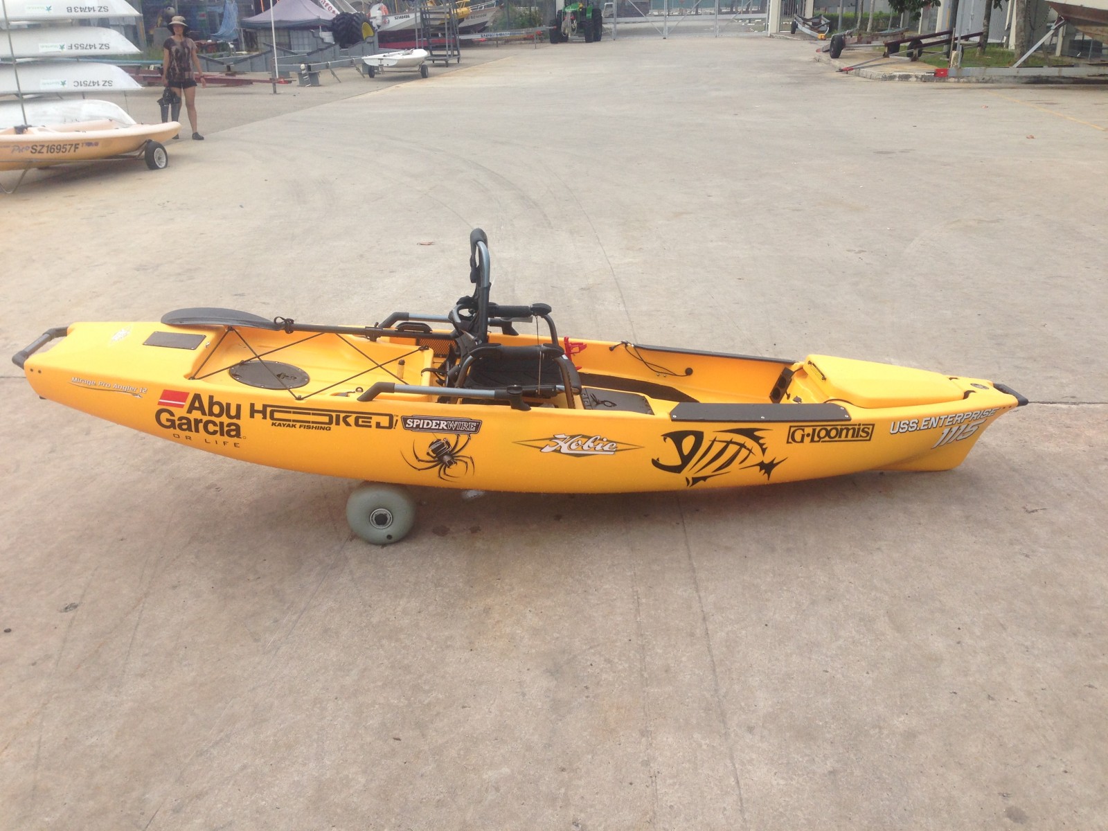 Hobie PA12 with accessories for sale