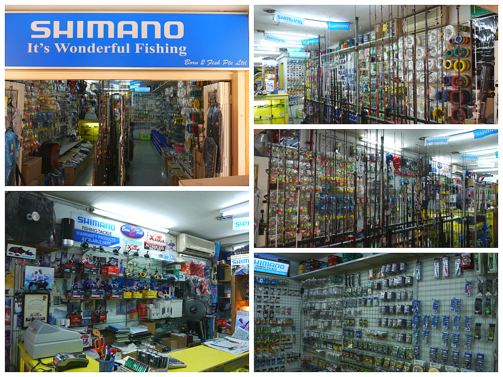 Singapore's Definitive Tackle Shop List